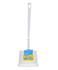 One Scrub Buddies Toilet Bowl Brush Set With Cleaner   Holder 15 Inches