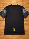 Nike Brazil Cbf Dri-fit Soccer Jersey Black Gray Yellow Men   s Size M