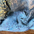 Bison Buffalo Animal Figure Figurine 2    Small Marked Rpg