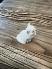Hagen Renaker White Persian Cat Sitting Miniature Figurine