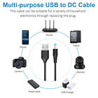 5v Universal Dc Power Cable Usb To Dc Charging Cord 5 5x2 1mm With 13pcs Adapter