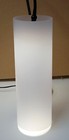 1 Clear Frosted Acrylic Plexiglass Tube 2 1 4    Od X 2  Id Diameter 8-  Inch Long