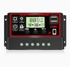 30-100a Mppt Solar Panel Charge Controller 12v 24v Auto Regulator Dual Usb Lcd