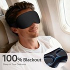 Sleep Mask For Men Women - 100  Blackout Eye Masks For Sleep - 3d Soft Sleeping