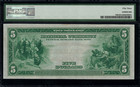 1918  5 Federal Reserve Bank Note St  Louis - Fr-796 - Graded Pmg 53