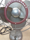 Vintage 1950   s Westinghouse Fan 3 Speed Red Circle Face   please Read Condition 