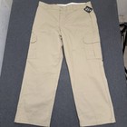 Dickies Cargo Pants Men 38x30 Nwt Beige Flex Twill Relaxed Fit Straight Leg