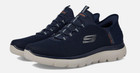 Hot Deal  Men s Shoes Skechers Hands Free Slip Ins Summits High Range  Navy