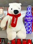 Coca Cola Plush Arctic Bear - By Carpisa Italy Fashion 2017 Very Rare