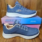 Skechers Women s Lite Foam Lightweight Air-cooled Running Sneaker Shoes   Blue