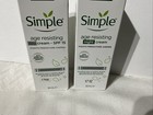 Simple Age Resisting Day   Night Cream Fights Premature Aging  1 7 New In Box