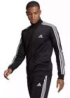 Adidas Essentials Men s Size 2xl Track Suit Gk9651 Jacket   Pants Black