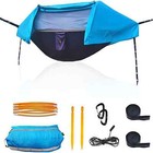 2 Persons Camping Hammock Tent With Mosquito Net Outdoor Nylon Swing Hanging Bed