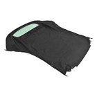 Convertible Soft Top 2004-2009 Solara Black Sailcloth Vinyl Clear Glass Windows