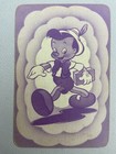 1940s Pinocchio Game Card Castell Pepys Disney Rare Card Disneyana