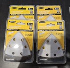 Warrior   Bauer Triangle Sanding Pads  Sheets  Finger Pads For Oscillating Tools