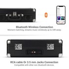 Bluetooth 3-speed Record Player  Smart Portable Wireless Vinyl Turntable Buil   