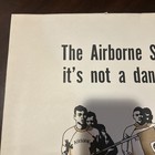 Airborne Shuffle Not A Dance Paratrooper 82nd Airborne Fort Bragg Poster 1973