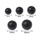 Black Round Solid Rubber Ball Bouncy Balls Training Ball Diameter 2mm To 100mm