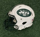 2015-17 New York Jets Game Used issued Riddell Speed Helmet - Large