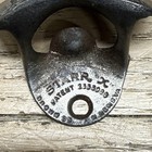 Vintage  Sterling Beer Starr X  Wall Mount Bottle Opener Evansville  Indiana