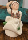 Vintage Lenox Holiday Elf Teapot Topper Only Santa   s Holiday Toy Shop 
