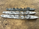 Vintage Navis 1 1250 Wwi British Tipperary  165 Ship Metal Waterline Model X3