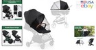 Universal Baby Stroller Cover With Sun Protection And Mosquito Net Feature