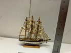 Miniature Wood Model Tall Sailing Ship Boat Nautical 6    Free Shipping