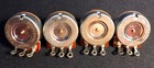 Les Paul Short Shaft Potentiometers 500k 3 8  Kit Gavitt Wire Caps High Quality