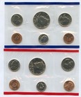 1989 Us Uncirculated Mint Set 10 Coin United States Philadelphia Denver P   D