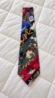 Vintage 1994 Nicole Miller Silk Tie Pet Emporium Pets Dogs Animals
