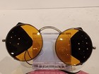 Antique Amber Willson Sunglasses Goggles Spectacles Steampunk Safety Glasses