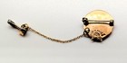 14k 3 52g Gold American Legion Auxiliary Past President Pin W Chain   Gavel
