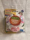 New 3   pack Nuby Comfort Orthodontic Pacifiers Baby 0-6m Girls Pacifier Wipes