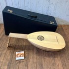Retro Renaissance Lute Wooden Musical Instrument Stringed Instrument Vintage