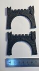 Z Scale Tunnel Entry  2 Units  For Single Track