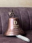 Large Nautical Ship s Boat Door Bell 11  Solid Brass Marine Maritime Decor Gift