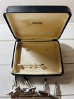 Vintage Men   s Cufflinks Random Mixed Lot Gold Tone Silver Tone Designer Wedding