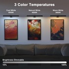 Picture Light With Remote  Wireless Battery Painting Light With 3 Lighting Color
