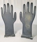 Industrial Glove Molds Pair Vintage Hands 12  Jewelry Display Steampunk Folkart