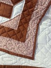 Vintage Star Quilt Hand Quilted  96   x 81    