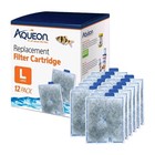 Aqueon Replacement Filter Cartridges Large Easy Installation 12-pack New 