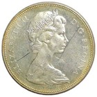Canada Silver Dollar Set - Coa In Wood Case   800 Silver Coins