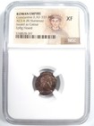 Constantine Ii Roman Empire Bi Nummus Ae3 4 Ngc Xf Ancient Epfig Hoard Pedigree