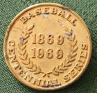 1969 Citgo Baseball Coin Hank Aaron