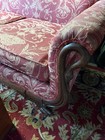 Antique Gooseneck Sofa  Rare Piece With Foam Cushions 