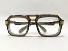 Cazal Sunglasses Green Crystal   Gold Frame Clear Lens Men s Women s Eyewear