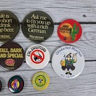 Vintage Brewery Beer Alcohol Brand Pins Pinback Buttons Variety Lot Of 11