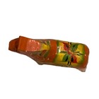 Vtg Mini 2  Tall Swedish Folk Art Dala Horse Carved Wood Hand Painted Orange